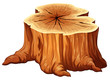 A big tree stump