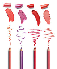 Wall Mural - lipstick nail polish beauty make up cosmetics