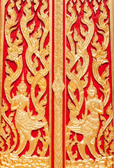 Wall Mural - beautiful temple door