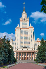 Canvas Print - Moscow University