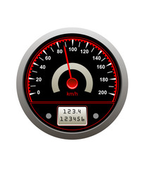 Aufkleber - Speedometer icon
