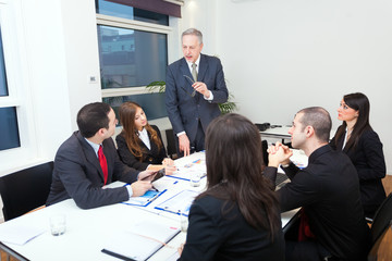 Canvas Print - Business meeting