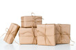© Daria Minaeva - Several gift boxes, postal parcels