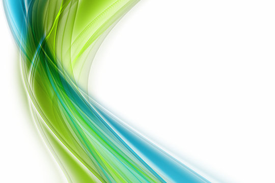 Abstract eco wave background design with space for your text