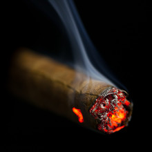 Burning Cigar