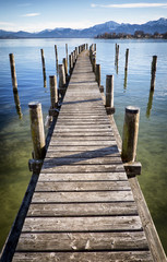  old wooden jetty