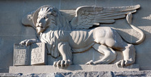 Venetian Winged Lion Bas-relief