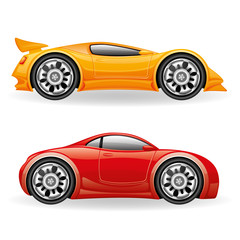 Wall Mural - Sports cars.