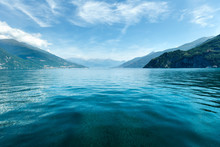 Lake Como (Italy) View From Ship