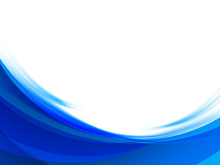 Poster - Abstract blue background
