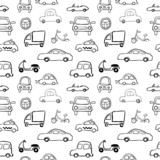 Transport seamless pattern