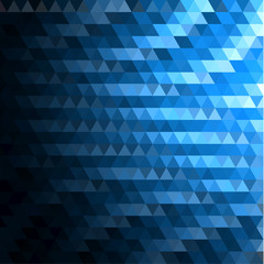 Wall Mural - abstract blue shiny background