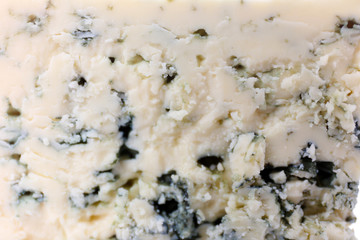 Sticker - Tasty blue cheese, close up