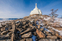 Sacred Stupa In Siberia