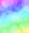 colorful abstract background with circles of light