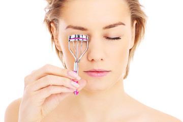 Eyelash curler