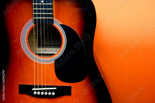Obraz na PCV Gitara pionowa