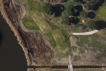 Canvas Print - Vue aerienne