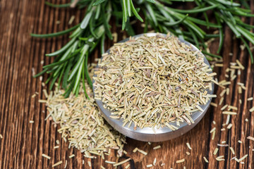 Portion of dried Rosemary