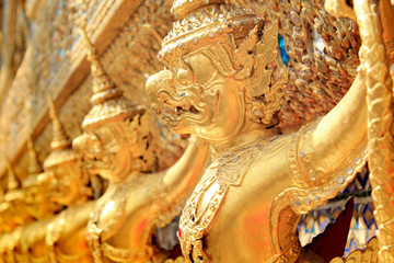 Garuda in Wat Phra Kaew, Grand Palace of Thailand