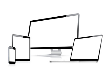 Aufkleber - Modern web design vector isolated on white