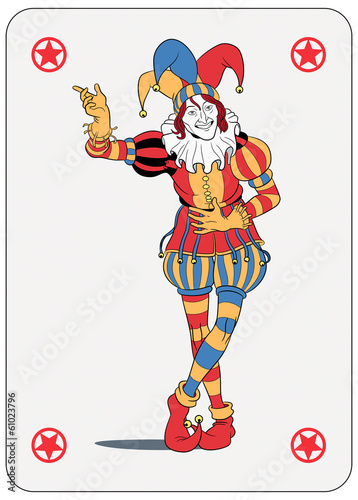 Photo  Joker playing card