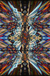 Colourful kaleidoscope background