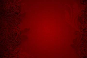 red passionate background