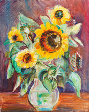 Bunch Of Sunflowers