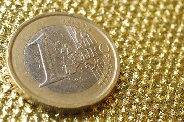 One euro coin