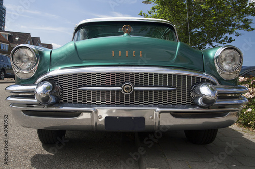 Naklejka na meble Front of a Buick roadmaster vintage car.