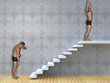 © high_resolution - Human man slim and fat concept