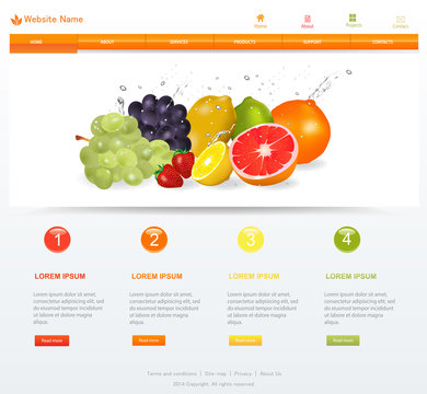 website template