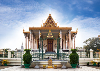 Silver Pagoda in Royal Palace, Phnom Penh, No.1 Attractions in C