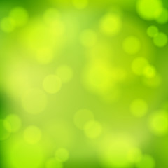 Poster - Abstract background in green color