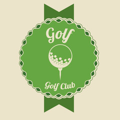 Poster - golf design