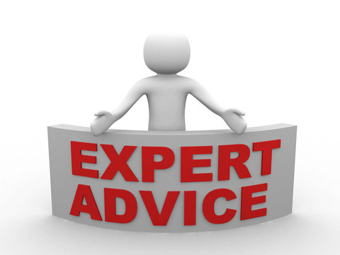 3d render of man available for expert advice. 3d rendering of hu