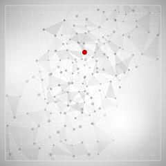 Poster - Abstract technology background