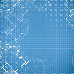 Wall Mural - Abstract technology background