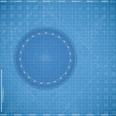 Poster - Abstract technology background