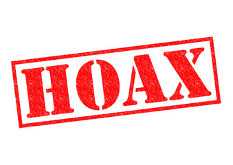 Sticker - HOAX Rubber Stamp