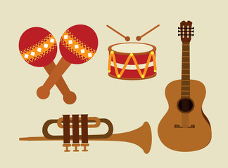 Sticker - musical design