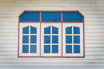 Old wood window