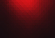 Red Geometric Abstract Background