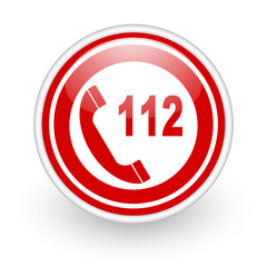 Fototapete - emergency call icon