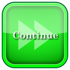 Sticker - Continue icon