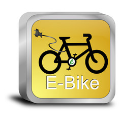 Canvas Print - E-Bike Button