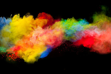 colored dust