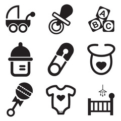 Baby Stuff Icons