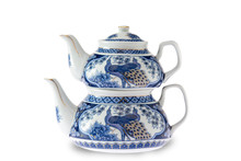 Antique Pottery Turkish Teapot